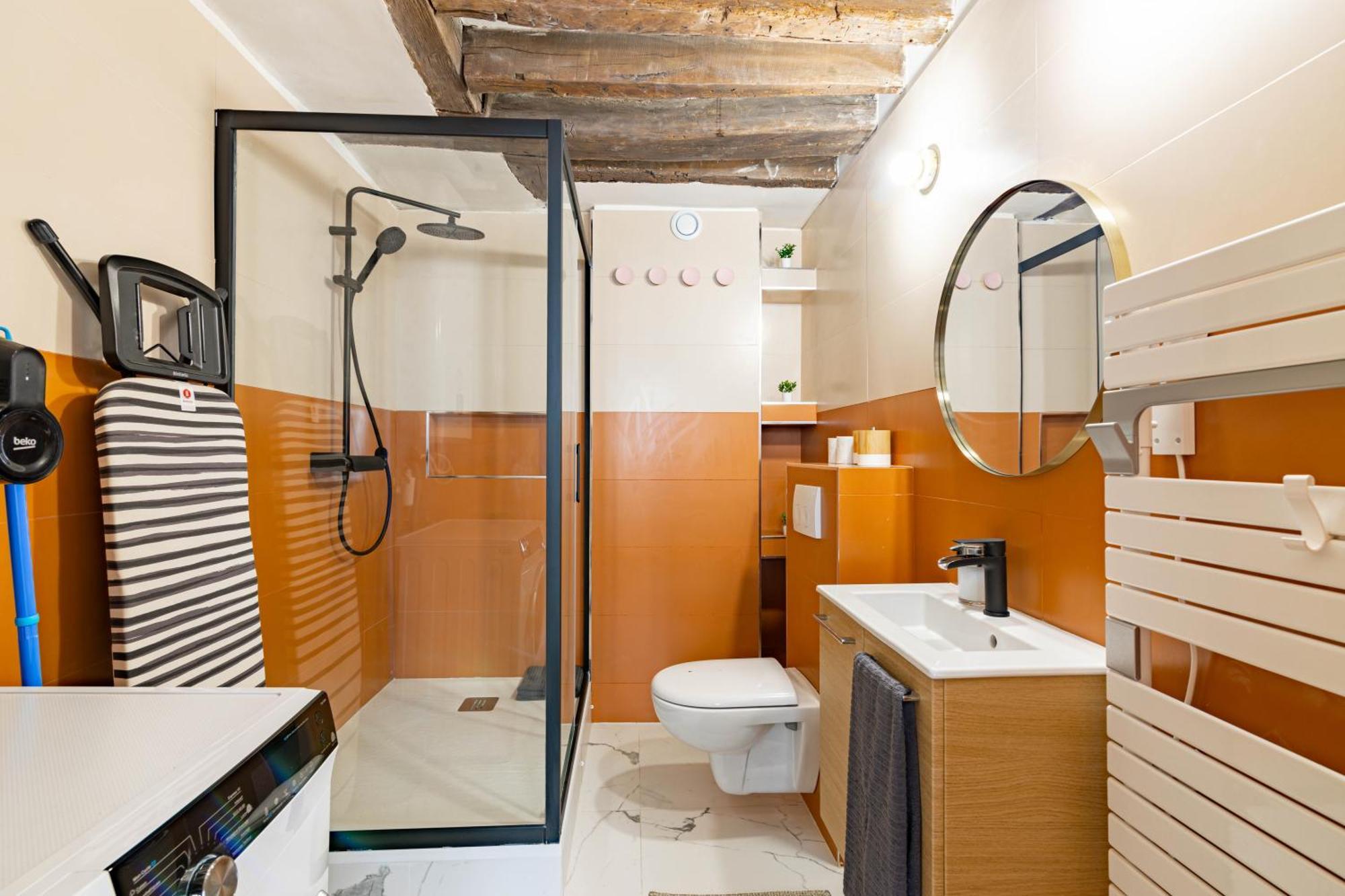 Appartement Quartier Fontaine Chatelet Les Halles Free Netflix باريس المظهر الخارجي الصورة