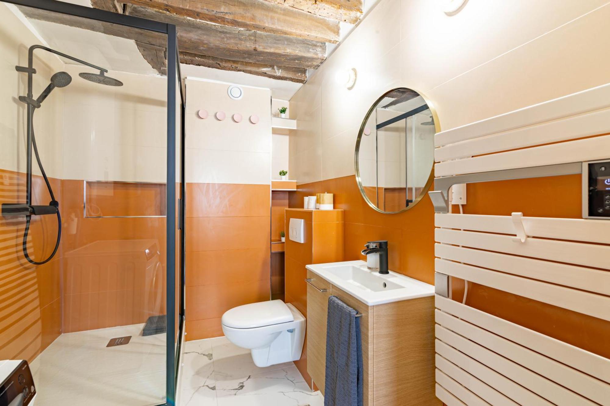 Appartement Quartier Fontaine Chatelet Les Halles Free Netflix باريس المظهر الخارجي الصورة